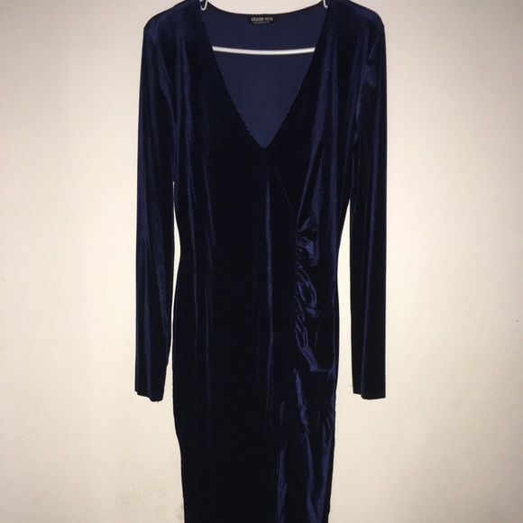 Long Dress with Slit - Picture 2 of 4